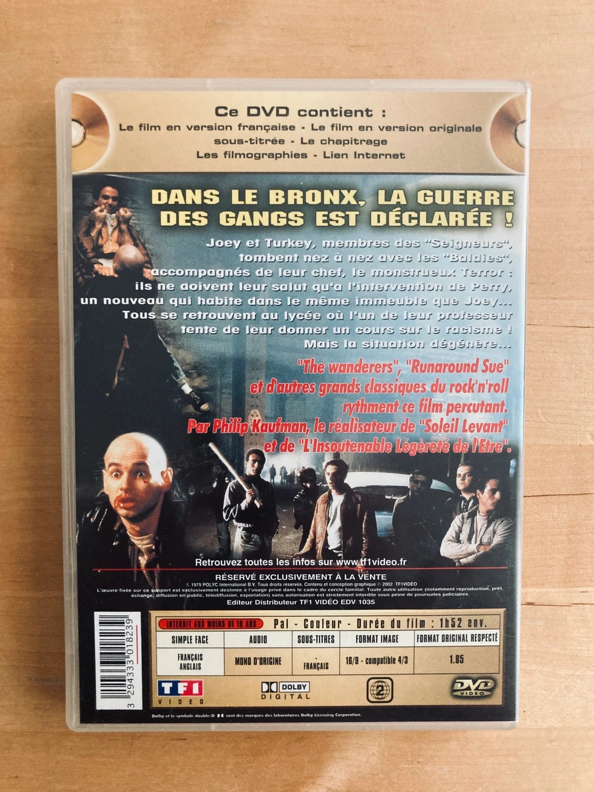 DVD Les Seigneurs de Philip Kaufman. – photo 3